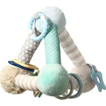 BabyOno Hračka edukační na C kroužku pyramida mint 3m+