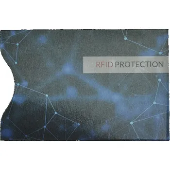 Obal na doklad Euro Habitat RFID ochranný obal na kartu - Modrý