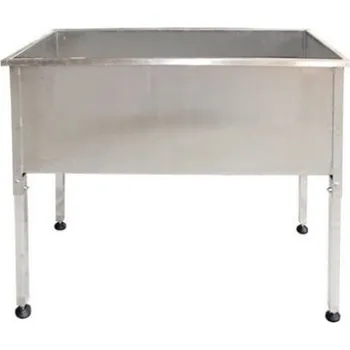 Odvíčkovací nerezový stůl