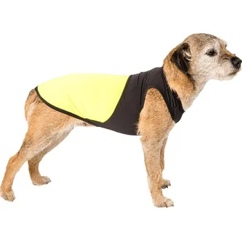 Obleček pro psa Obleček - Tílko Termo Hanah, černo-zelené 75 cm