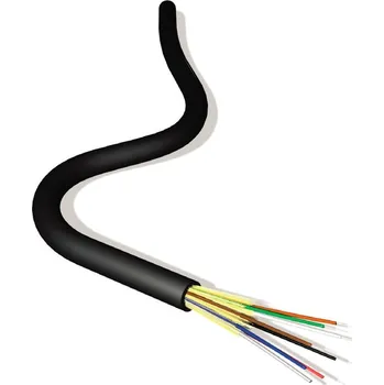 elektrický kabel GFOM4PDC12LU-Eca Optický kabel, PDC - těsná ochrana, 12x50um OM4, univerzální, LSHF Eca, černý