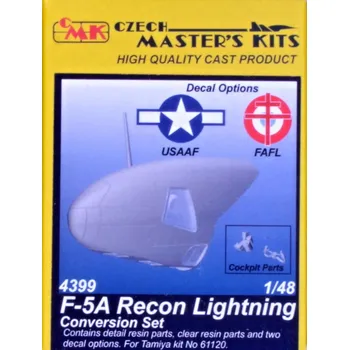 Plastikový model CMK 1/48 F-5A Recon Lightning - Conv.set (TAM)