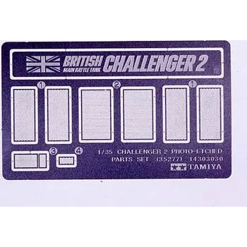 Plastikový model 1:35 Chalenger 2 Photo Etched Parts Set