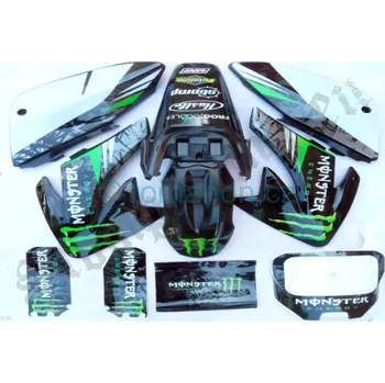 Polep vozidla pitbike polepy na plasty CRF 70 monster energy, Stomp, DemonX, WPB