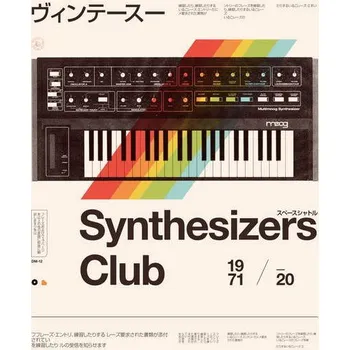 Plakát Plakát, Obraz - Synthesizers Club, Bodart, Florent