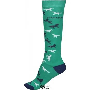 Podkolenky Horka -HORSES- - Zelená - 35-38