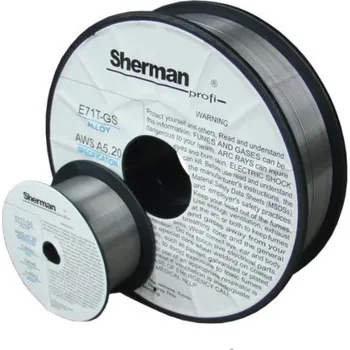 Příslušenství ke svářečce Sherman Trubičkový drát 0,8mm práškový samoochranný MIG / 4,5 kg