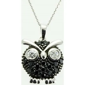 Přívěsek Zlatnictví U Kostela Stříbrný přívěsek sovička 348200 182588941