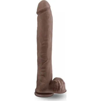 Dildo Blush Au Naturel Daddy Sensa Feel 14 Inch Brown