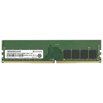 Operační paměť Transcend paměť 8GB DDR4 3200 U-DIMM (JetRam) 1Rx8 CL22