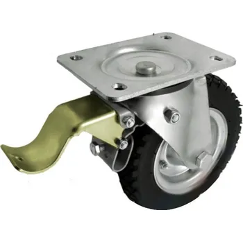Pojezdové kolečko Pneumatické kolo 175 mm otočná vidlice