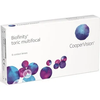 Kontaktní čočky Biofinity Toric Multifocal (6 čoček)