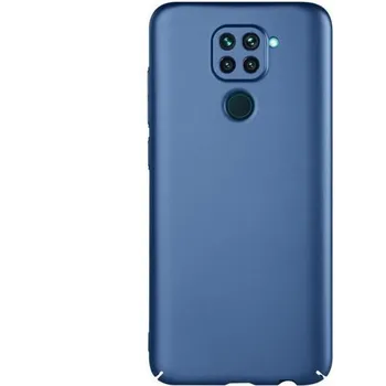 Pouzdro na mobilní telefon Lenuo Leshield obal pro Xiaomi Redmi Note 9 modré