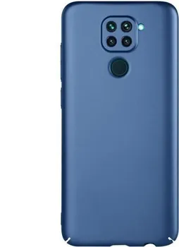 Pouzdro na mobilní telefon Lenuo Leshield obal pro Xiaomi Redmi Note 9 modré