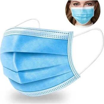 rouška Třívrstvá jednorázová rouška ​​s certifikátem CE (02311)