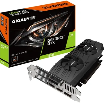 Grafická karta Gigabyte GeForce GTX 1650 D6 OC Low Profile 4G (GV-N1656OC-4GL)