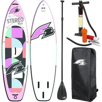 Paddleboard F2 Stereo růžový