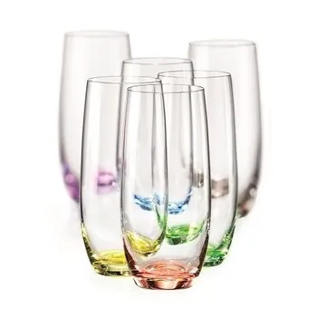Crystalex Club Rainbow 350 ml 6 ks