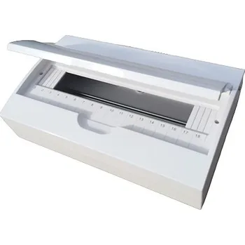 Rozvaděč Elektrický rozvaděč SEZ STI470-18 18M modulový na omítku bílá dvířka (SEZ STI470-18)