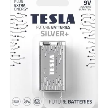 Článková baterie Tesla Silver+ 6LR61 9V 1 ks