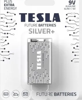 Článková baterie Tesla Silver+ 6LR61 9V 1 ks