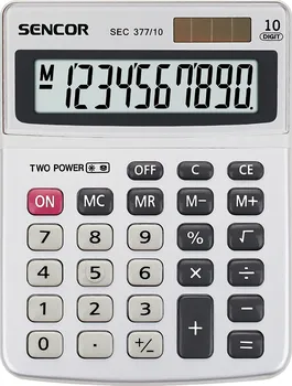 Kalkulačka Sencor SEC 377/10 Dual