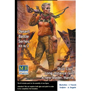 Plastikový model Master Box 1/35 Skull Clan - Hanna (Desert Battle Series)
