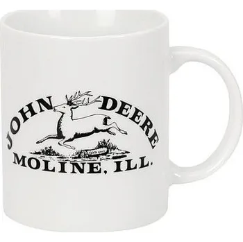 Hrnek John Deere bílý Logo Old
