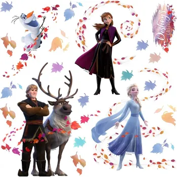 Samolepící dekorace DK S 3809 AG Design samolepicí dekorace - samolepka na zeď Disney - Frozen - ledové království, velikost 30 x 30 cm