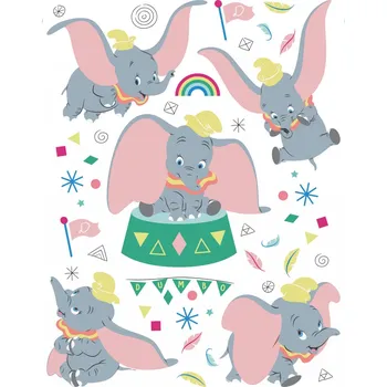 Samolepící dekorace DK 2320 AG Design Samolepicí dekorace - samolepka na zeď Disney - Dumbo, velikost 65 cm x 85 cm