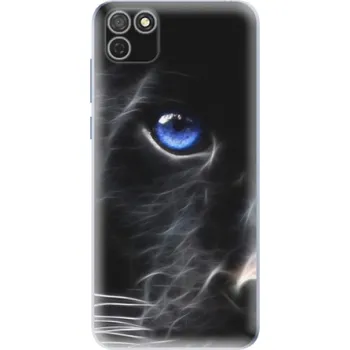 Pouzdro na mobilní telefon Odolné silikonové pouzdro iSaprio - Black Puma - Honor 9S