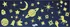 samolepka Maildor Svítící samolepky planety a hvězdy 68 ks