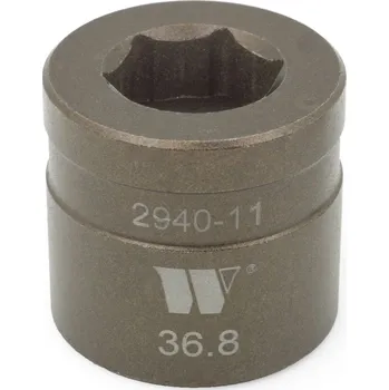 Gola sada Speciální hlavice na uvolnění poškozených bezpečnostních šroubů a matic kol, 6 hran, 34.8 mm, Welzh (Welzh Werkzeug)