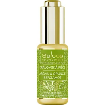 Přírodní produkt SALOOS KP - Argan & Opuncie – Bergamot 100% bio - 20 ml