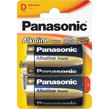 PANASONIC LR20 2BP D Power Alkalické