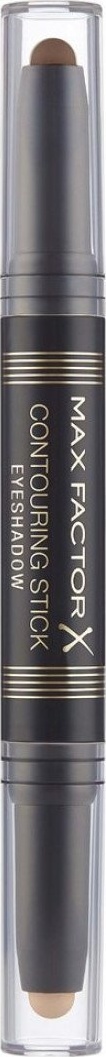 Max Factor Contouring Stick Lidschatten – Zweiseitig, Bronze Moon & Brown Perfect, Wasserfest