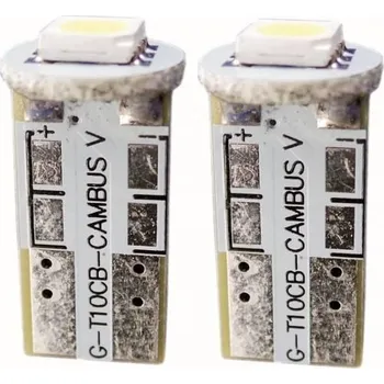 Autožárovka Žárovka LED 12V T10 1SMD LED bílá