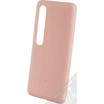 Pouzdro na mobilní telefon 1Mcz Matt TPU ochranný silikonový kryt pro Xiaomi Mi 10, Mi 10 Pro světle růžová (powder pink)
