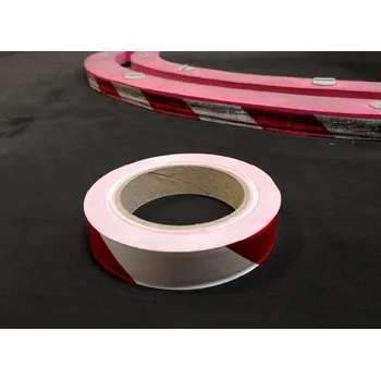 RC vybavení PN Racing RCP Tracks Red/White Vinyl Tape