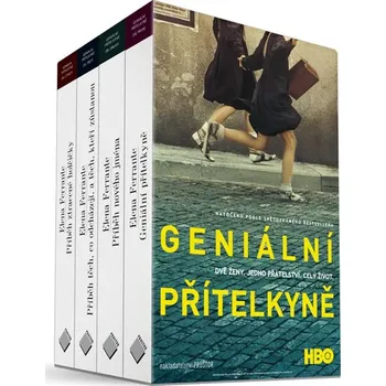Geniální přítelkyně - Elena Ferrante (2020, brožovaná, box 1-4)