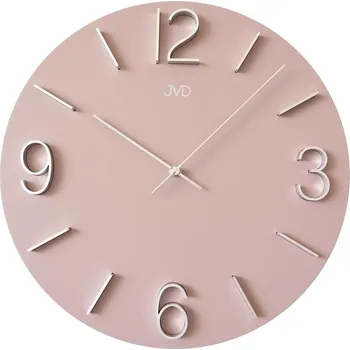 Hodiny Designové nástěnné hodiny JVD HC35.3 růžové