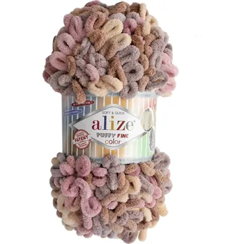 Alize Puffy Fine Color Příze Alize Puffy Fine Color