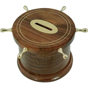 Pokladnička SEA CLUB Pokladnička - kasička na mince - kormidelní kolo 9454