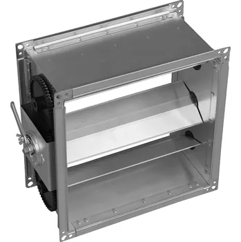 Ventishop Regulační klapka pro čtyřhranné potrubí pozink 400x800