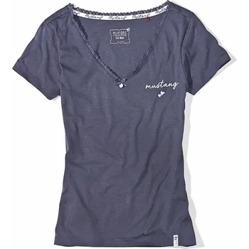 Dámské tričko MUSTANG Dámské šedé tričko Rebecca L 6160_2100_541