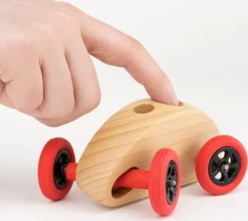 dřevěná hračka Trihorse Autíčko Finger Car 