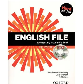 Anglický jazyk English File Elementary Student´s Book 3rd Czech Edition - Clive Oxenden a kol. (2020, brožovaná) + [CD]