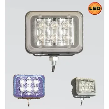 Maják Světlo výstražné LED 125 x 92 mm modré