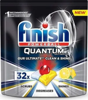Tableta do myčky Finish Quantum Ultimate Lemon Sparkle
