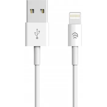 Datový kabel Devia Smart Lightning 1 m bílý